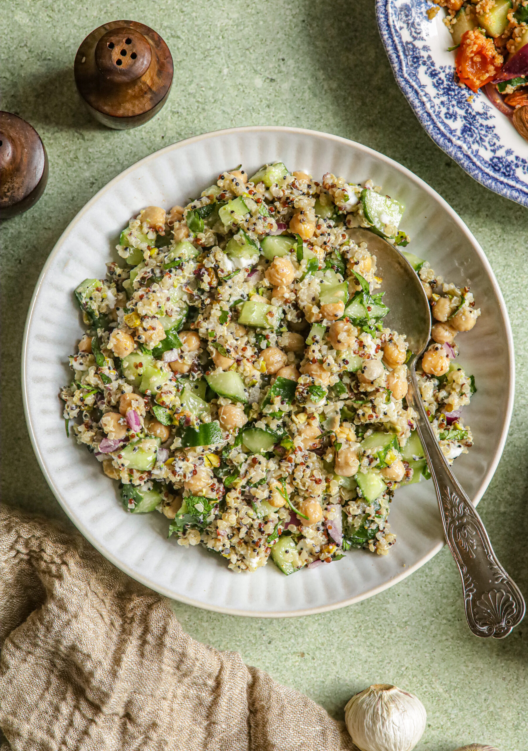 Frisse Quinoa Salade Met Kikkererwten Lenna Omrani